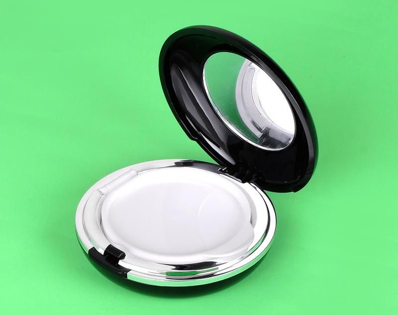 High-Grade Graceful Round Empty Bb Cream Cushion Case Air Cushion Case Compact Powder Case with Mirror