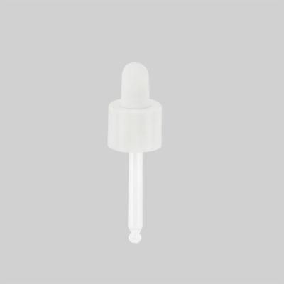 18/410 20/410 Dropper with Metal Collar and Glass Tube for Cosmetic