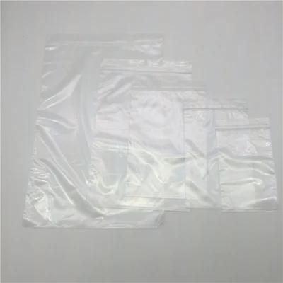 Food Grade Custom Size Zip Lock Plastic Bags Wholesale Hot Selling Resealable Clear Ziplock Bags