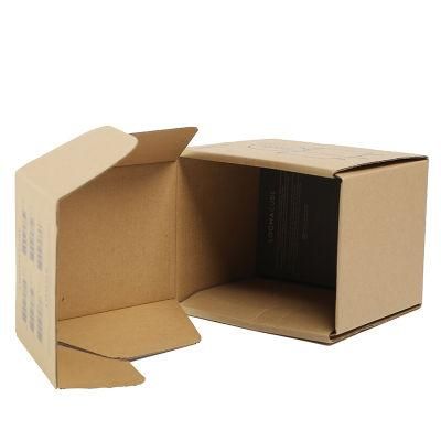 Top Custom Recyclable Folding Carton Boxes Brown Kraft Paper Box