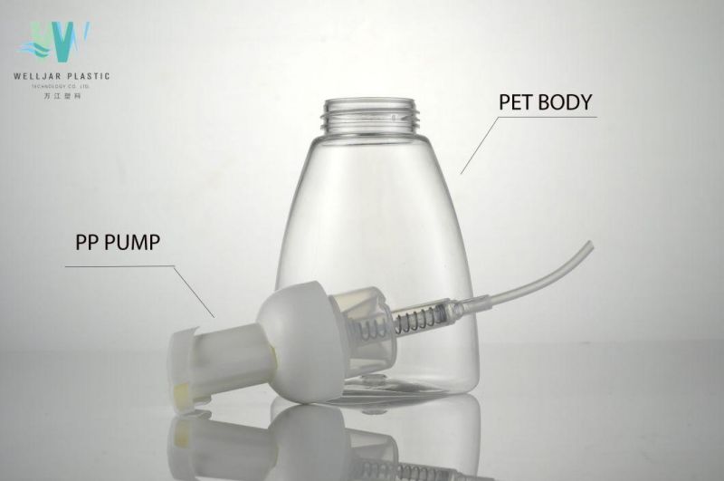 300ml Hot Sale Plastic Pet Foam Pump Bottle