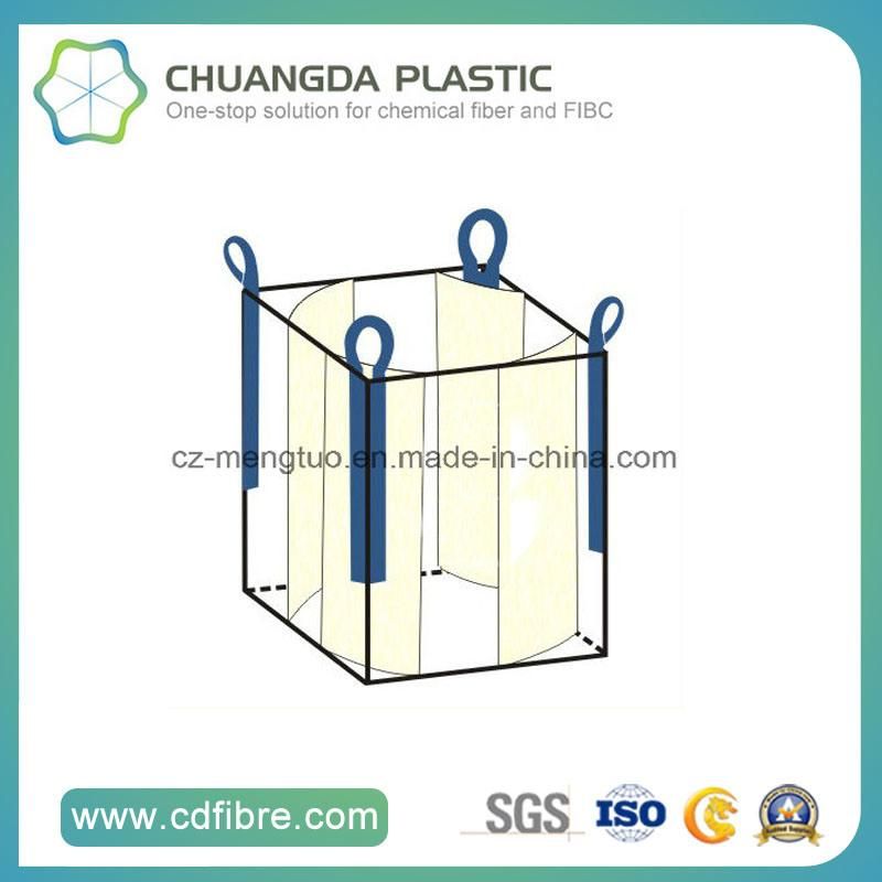 FIBC Super Sack with Baffle Inside Jumbo Container Bag for Standing Stable