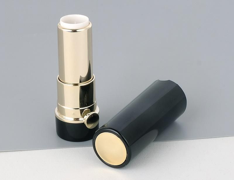 Manufacturer Price Empty Custom Round Black Makeup Containers Lipstick Tube for Lipstick Packaging