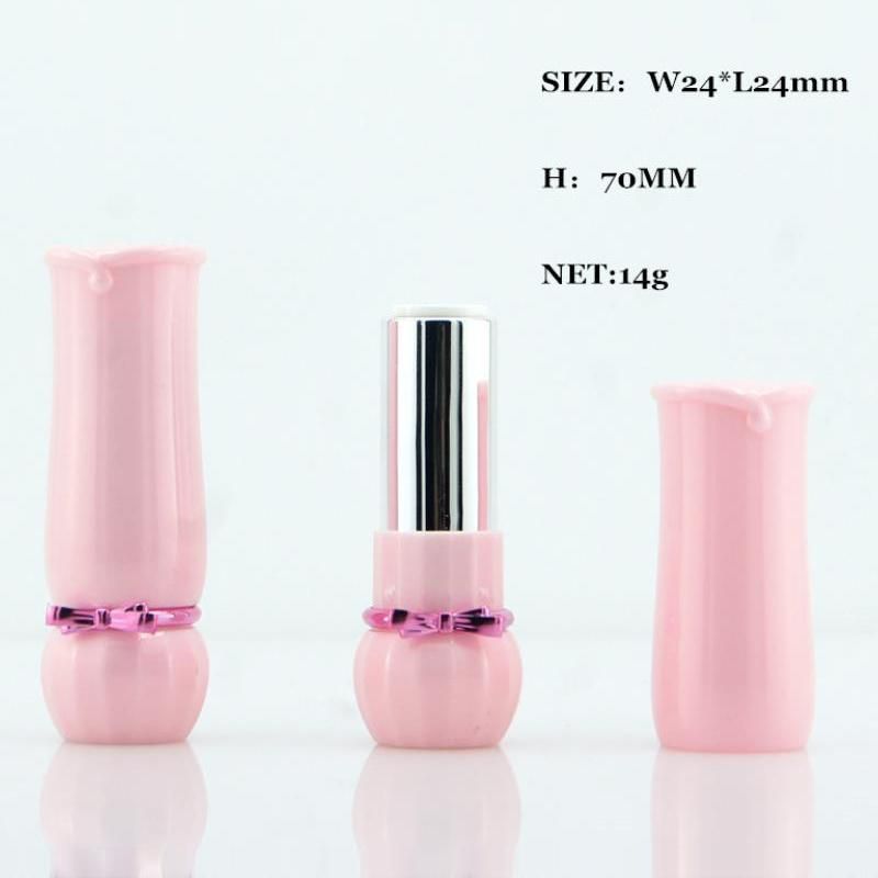 in Stock Ready to Ship 4.3G Cute New Design Empty Plastic Lipstick Tube Cosmetic Container Makeup Packing Lipstick Packaging