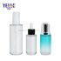 40ml 100ml Round Clear Fine Mist Spray Bottle Plastic Serum Dropper Bottles