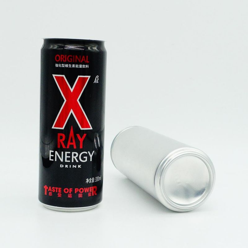 Aluminum Beverage Cans 330ml for Energy Drinks