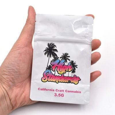 Customized Pricted 1g Shatter Flower Child Proof Mylar Bag