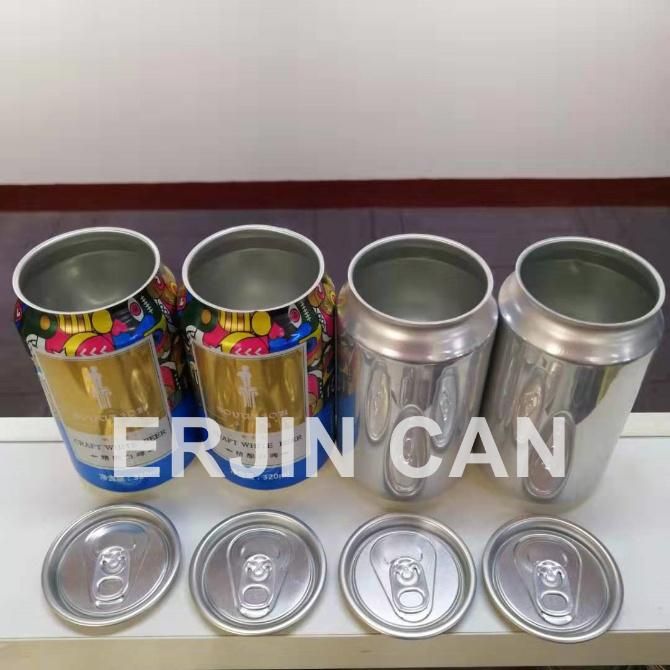 Custom Empty Aluminum Cans and Lids