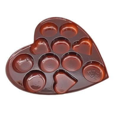 Black Pet Plastic Cavity Truffle Chocolate Insert Tray