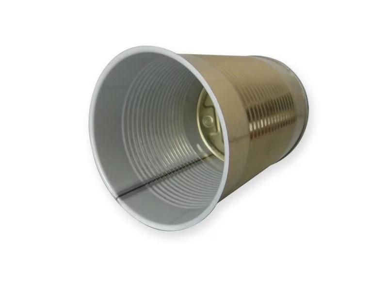 Food Grade Golden Coating Round Tin Can for Packaging