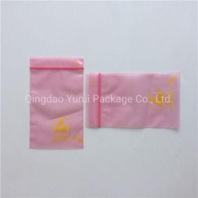 Zip Lock Antistatic LDPE Static Shielding Plastic Nylon Vacuum ESD PE Bags