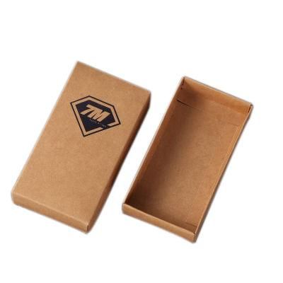 Biodegradable Natural Kraft Customized Paper Cardboard Gift Box Packaging Box