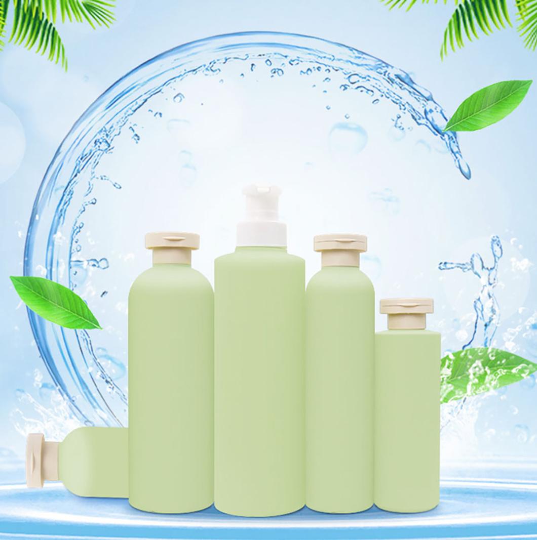 OEM/0dm Factory Low Price Frosted HDPE Plush Plastic Shampoo Bottle