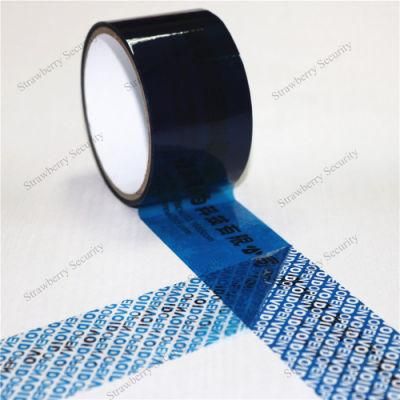 Tamper Evident Security Void Open Tape for Carton Sealing