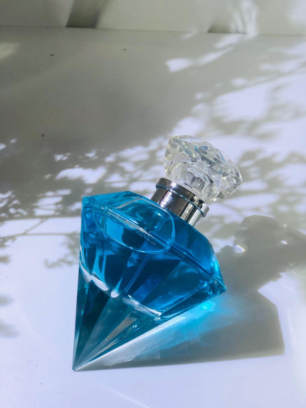 Custom Luxury Crystal 50ml 80ml 100ml Empty Perfume Bottle with Box