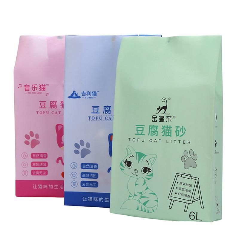 Pet Cleaning White Bean Dregs Packaging Bag Cat Litter Bag