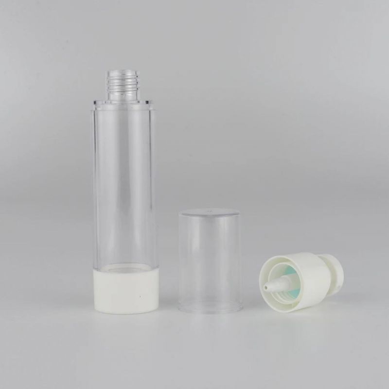 in Stock 15ml 30ml 50ml Mini Atomizer White Head Mist Airless Spray Bottle Packaging Cosmetic Airless Pump Bottle for Oil