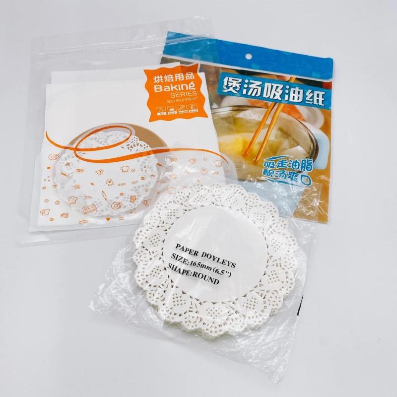 Food Grade Percuted Unbleached Parchment Paper Sheets Oven Silicone Baking Paper Sheets