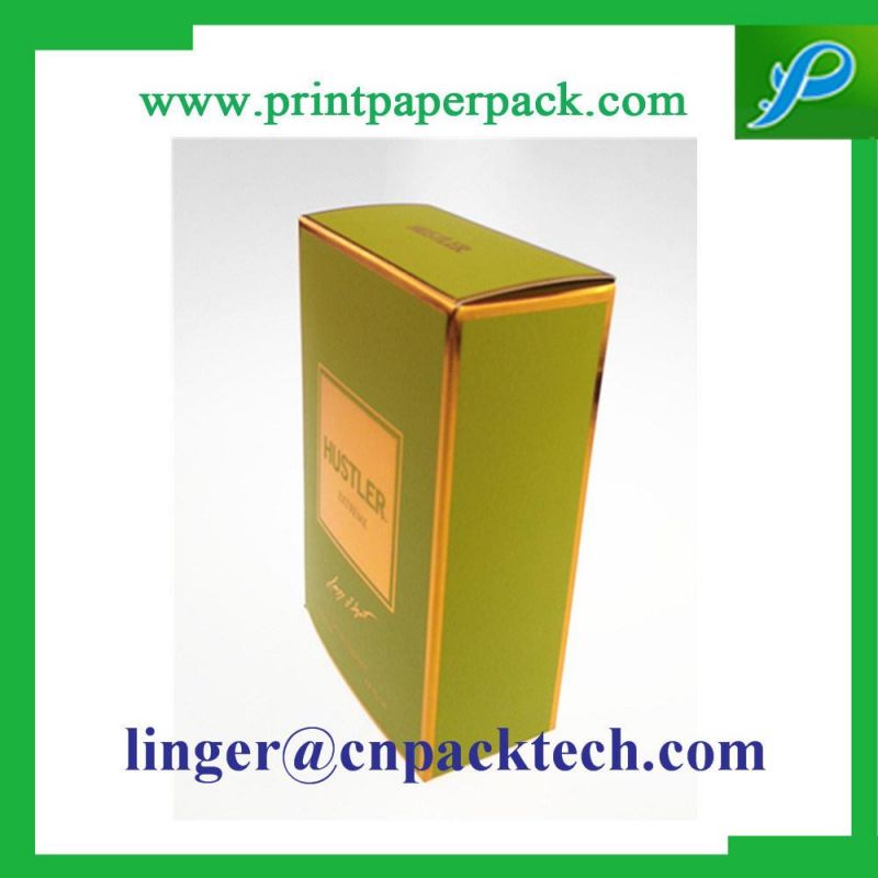 Customized Space Saving Folding Glossy Lamination Card Box