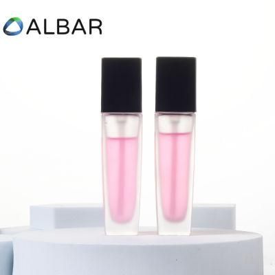 Rectangle Tall Glass for Cosmetics and Skincare Serum Liquid Oil Lotion