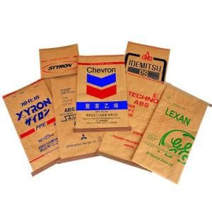 Custom Logo Kraft Paper Plastic Compound Cement Resin Chemical Bag for Packing