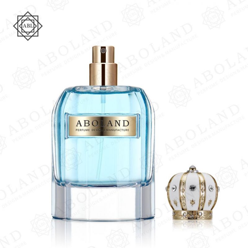 High Quanlity Empty Perfume Bottle 90ml Transparent with Cap