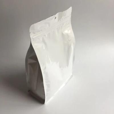 200g/7oz Matte Finish Valve Foil Plastic Dried Food/Coffee Packaging Stand up Ziplock Bag with Clear Window