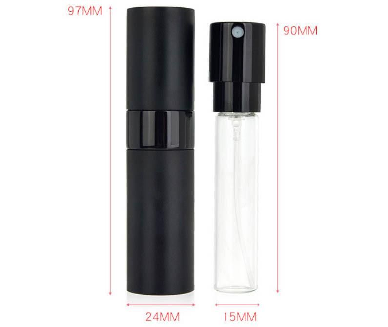 Hot Sale Mini Portable for Travel Aluminum Refillable Perfume Bottle with Spray&Empty Cosmetic Containers with Atomizer