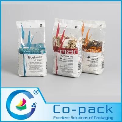 Transparent Plastic Packing Bag for Flour Packaging