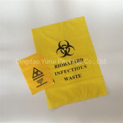 Gallon Medical Waste Trash Bags Large Autoclave Plastic Garbage Bag for Hospital Waste