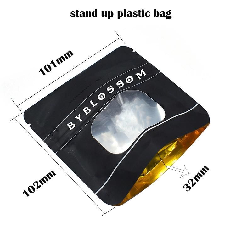 UV Spot Child Proof Custom Printed Stand up Aluminum Foil Laminated Mylar Zip Lock Bag