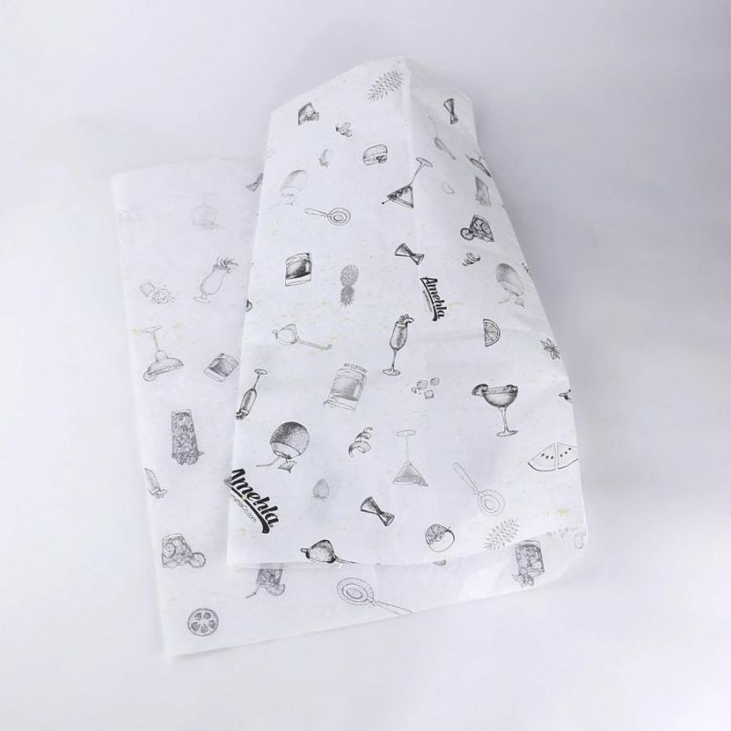 28GSM Food White Packing Custom Wrapping Tissue Paper