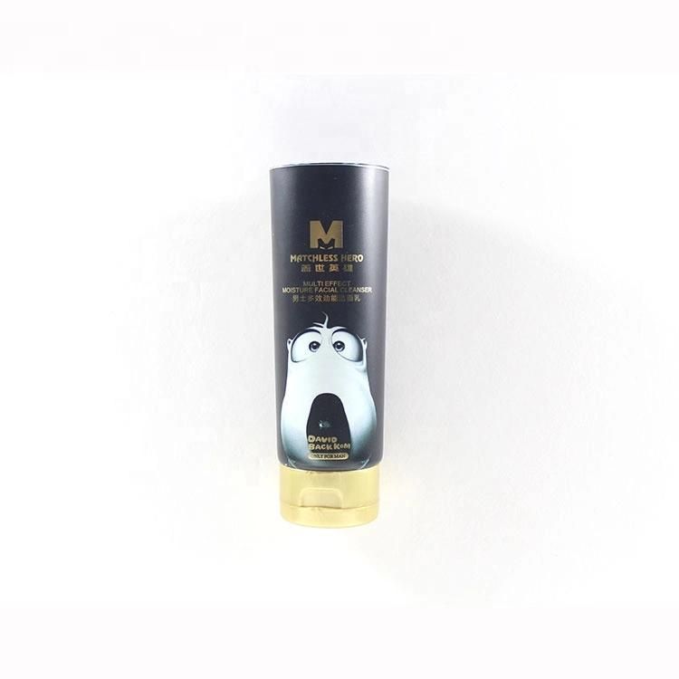 Moisture Plastic Empty Black Squeeze Cosmetic Packaging Tube Abl Tube