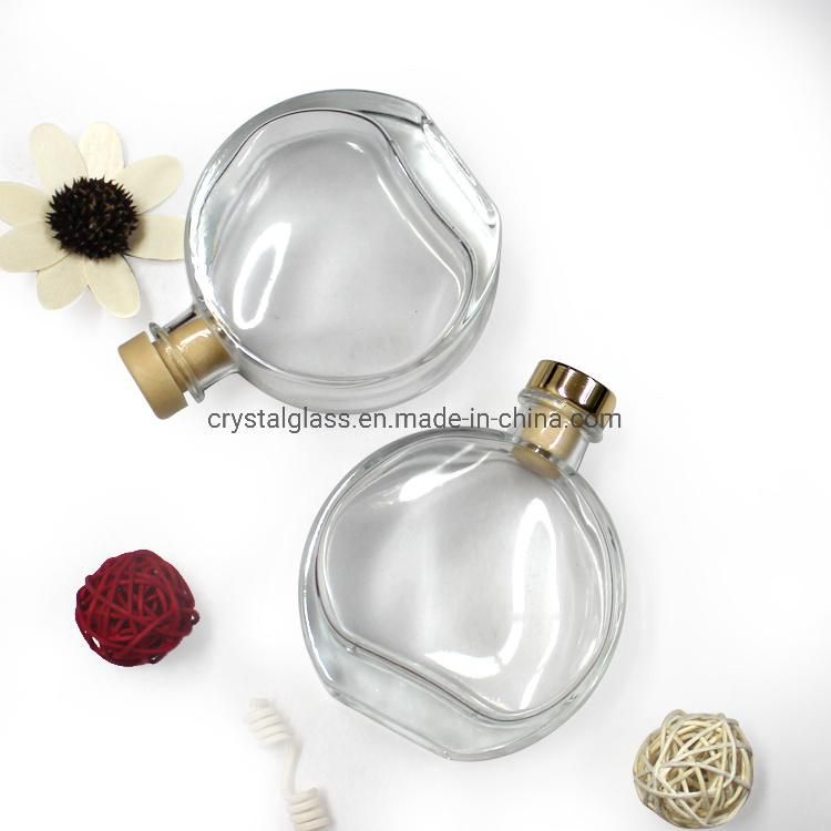 Best Scent Round Diffuser Refillable Perfume Atomiser Reed Diffuser Bottle 100ml with Diffuser Sticks