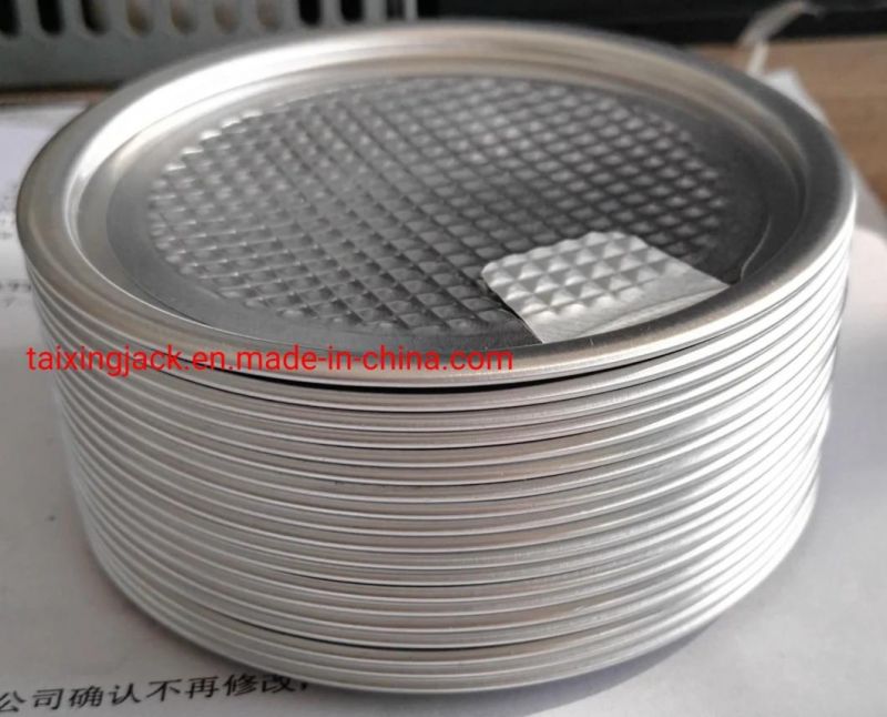 Aluminium Peel off Lid 307# 401# for Can Lid