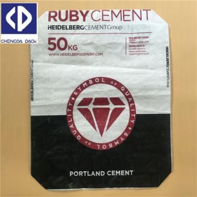 Custom Design Flour Cement PP Packaging Bottom Valve Bags and Sack