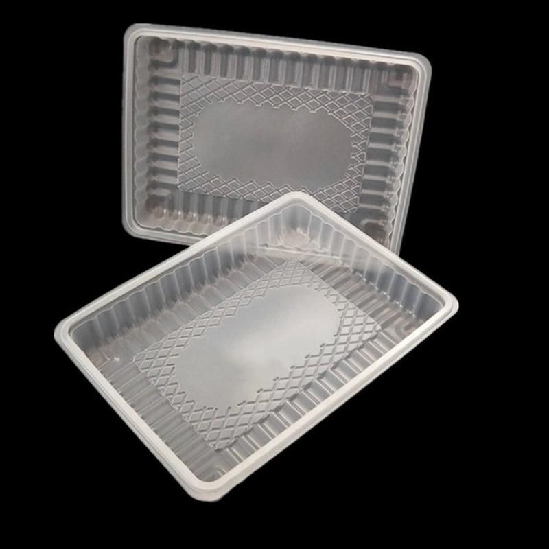 Manufacturer Disposable Plastic PP Biscuit Moon Cake Tray Packaging