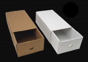 Custom 2 Tier Kraft Slider Box with Die Cut Hole