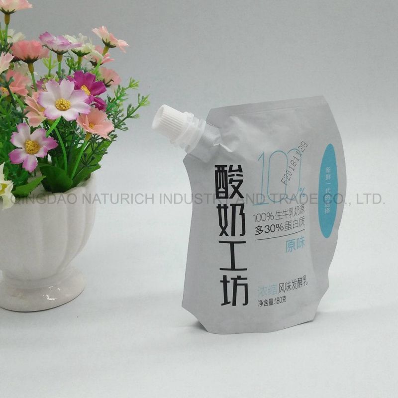 Stand-up Pouch Bag with Spout for Juice Wine Milk