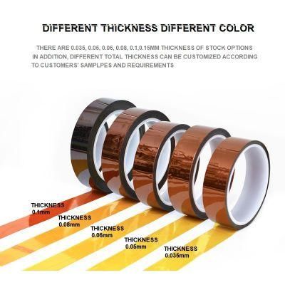 High Temperature Polymide Tape Gold Finger Tape Double Sided Polyimide Film Tape