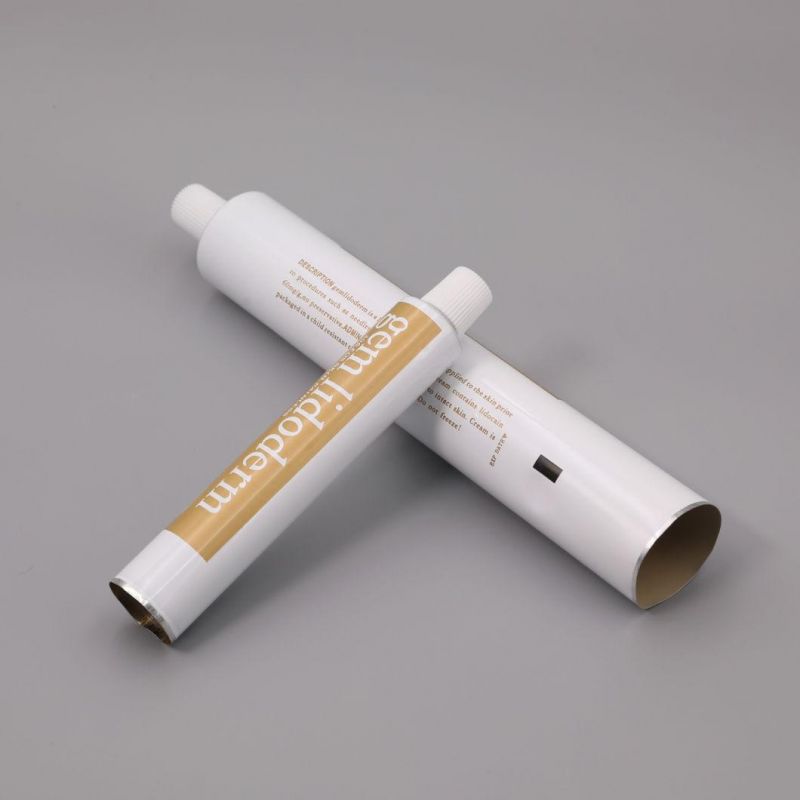 30ml Hand Cream Tube Empty Aluminum Cosmetic Squeeze Tube with Octagonal Cap