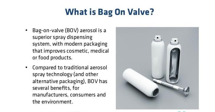 20mm Dosing Valve Aerosol Bag on Valve for Medical&Pharmaceutical