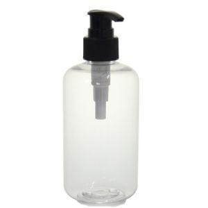 9oz 270ml Clear Boston Round Bottle with Pump Dispenser for Body Wash