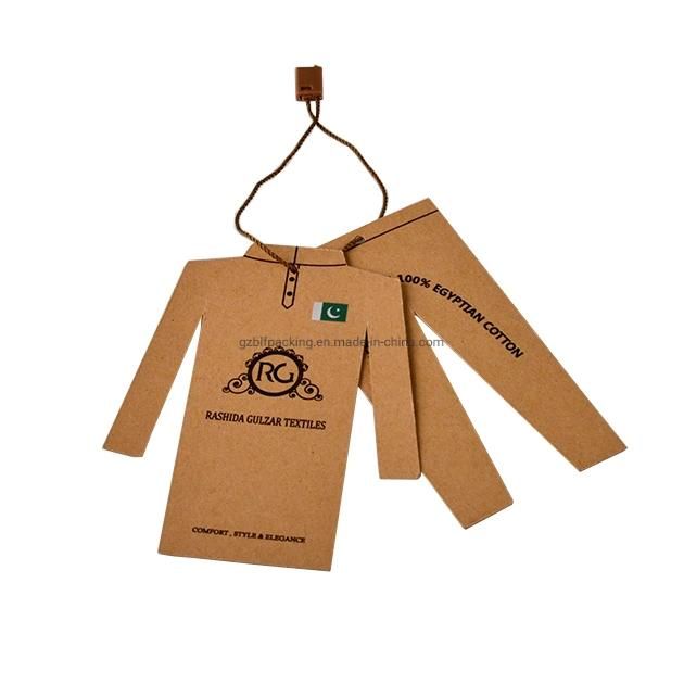 Hot Sell String Hang Tag with Logo for Clothing