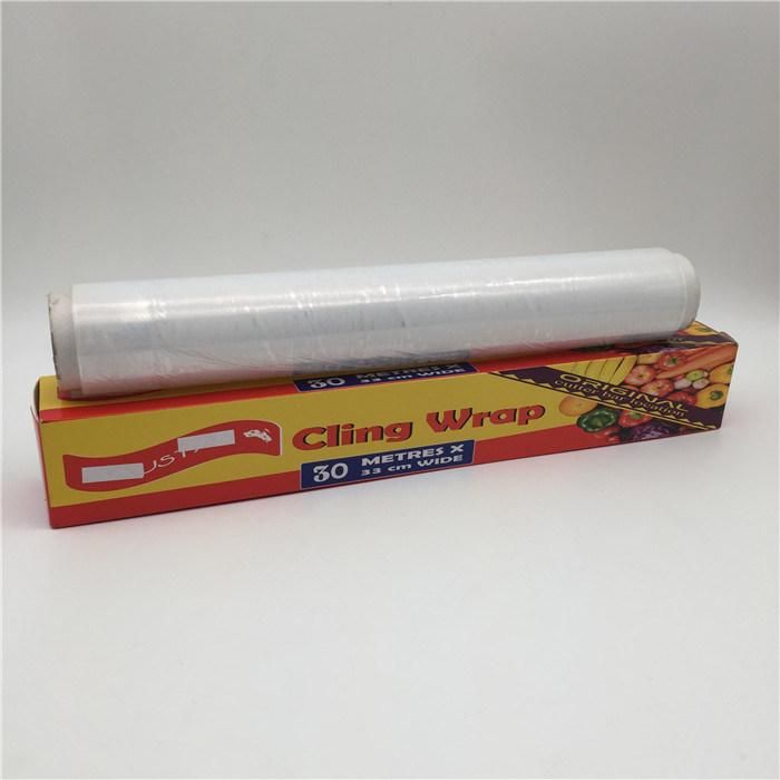 Good Stretch Household Plastic PE Cling Film Fresh Wrap for Food Storage