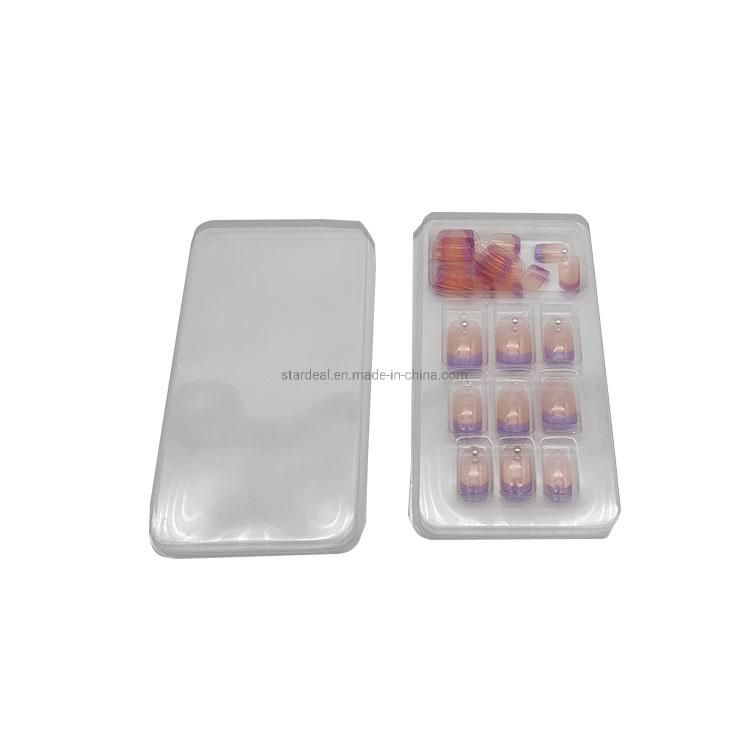 Customized Cosmetic Pet False Nail Insert Blister Tray