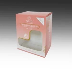 Clear PVC Cardboard Paper Gift Box Window Paper Box