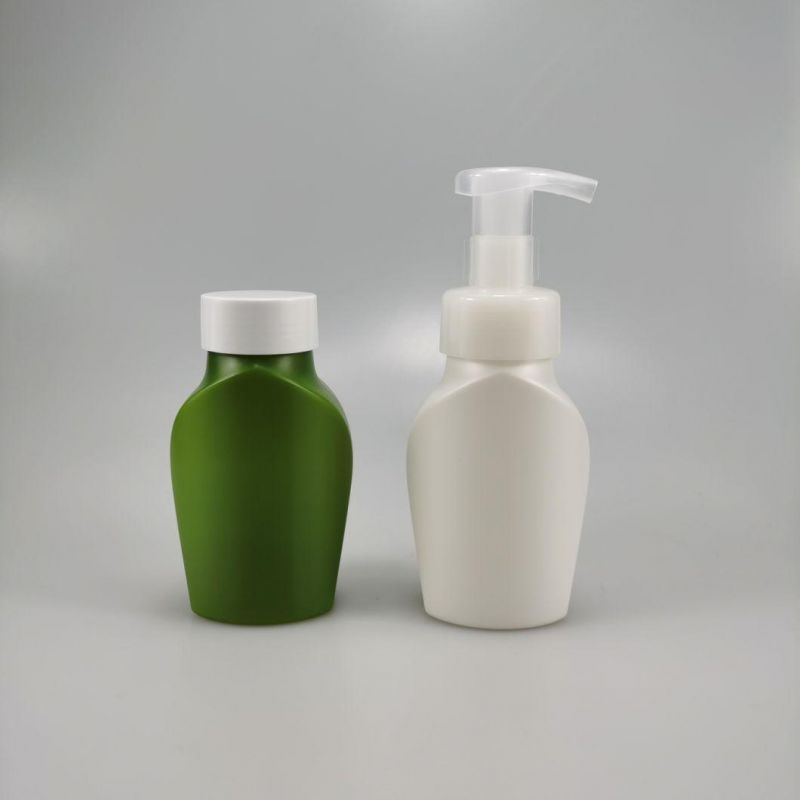 200ml Soap Foam Pump Bottle Mousse Bottle with Screw Lid and Foam Pump for Hand Cleaning