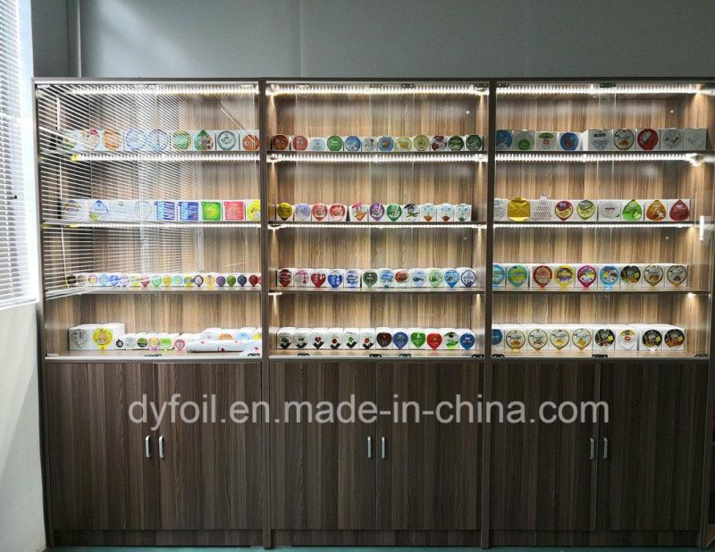 Plastic Cosmetics Jar Seal Aluminium Foil Lids