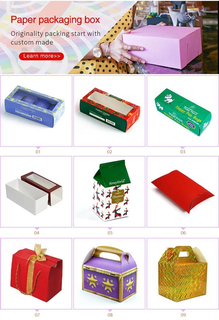 Recyclable Custome Full Color Printing Currugated Paper Cardboard Box